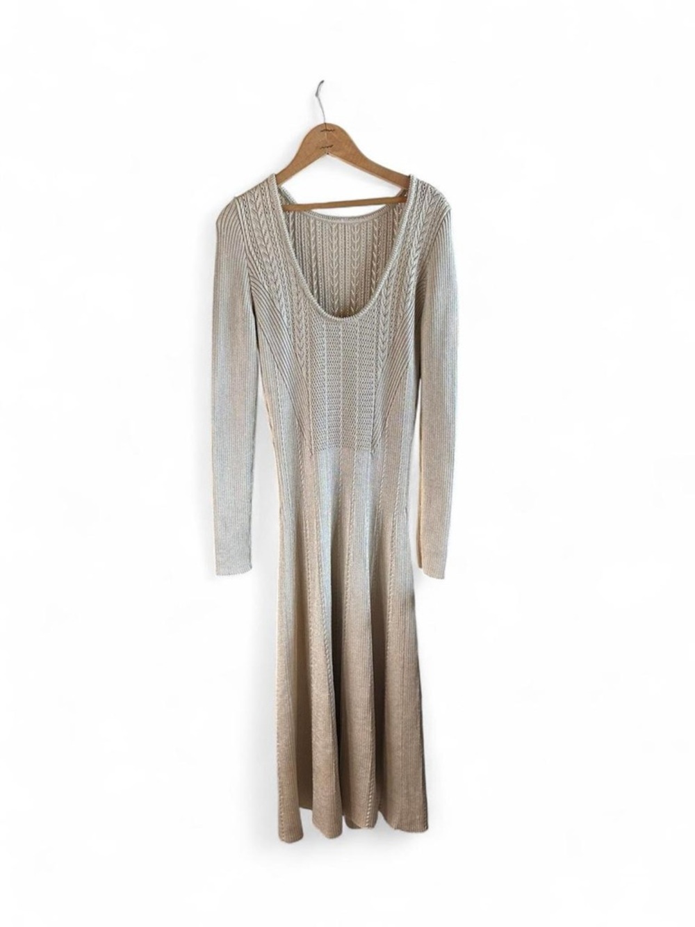 Ralph Lauren Purple Label Women’s Silk Boatneck Sweater Cocktail‎ Dress Small